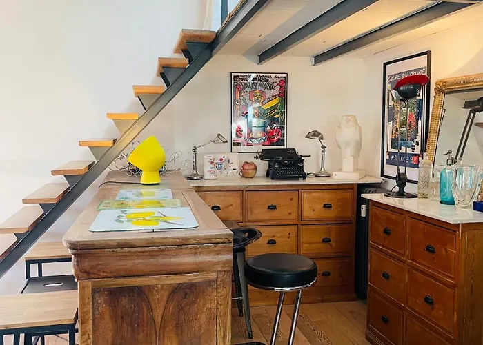 Appartement Loft Cosy De 120m2 En Plein Centre-ville à 2 Pas De La Comédie Grande Ou Petite Terrasse Selon Les Mois *