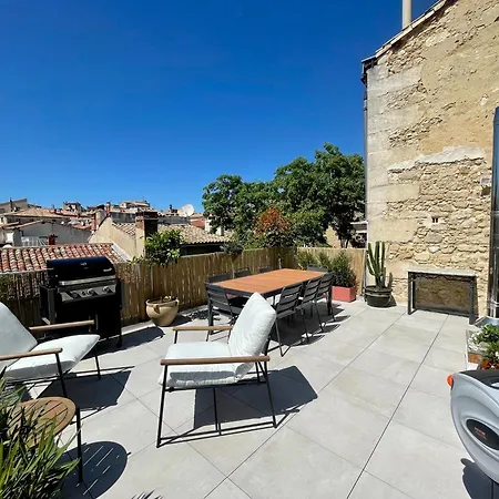 Loft Climatise De 120m2 Centre-ville A Cote De La Comedie Grande Ou Petite Terrasse Selon Les Mois 아파트 몽펠리에